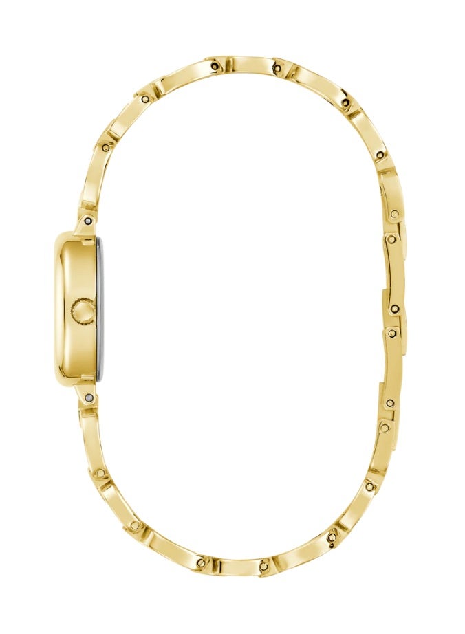 GUESS ساعة كواتز أنالوج للسيدات من غس بتصميم ذهبي GW0982L4 - Image 2